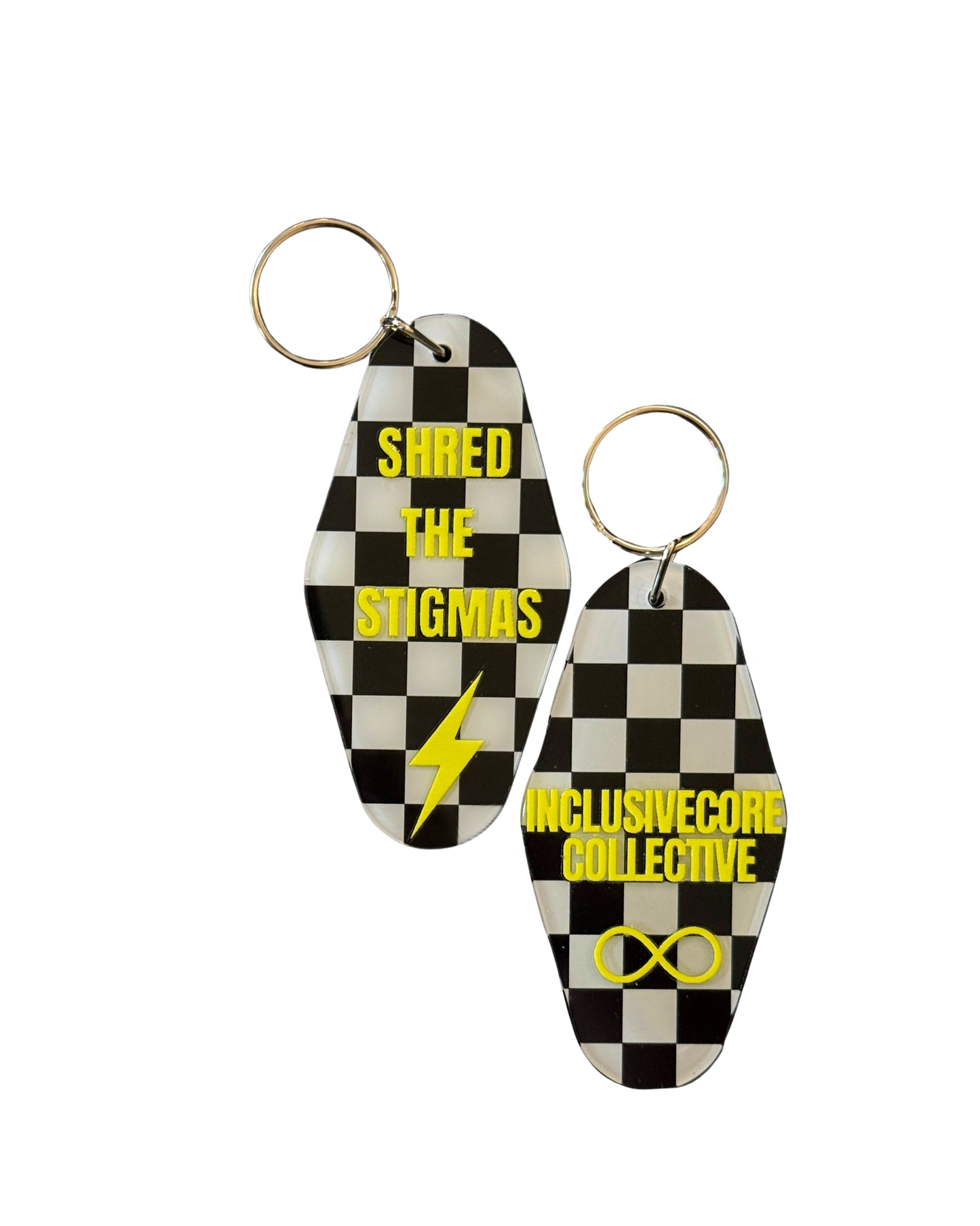 Shred The Stigmas Motel Keychain